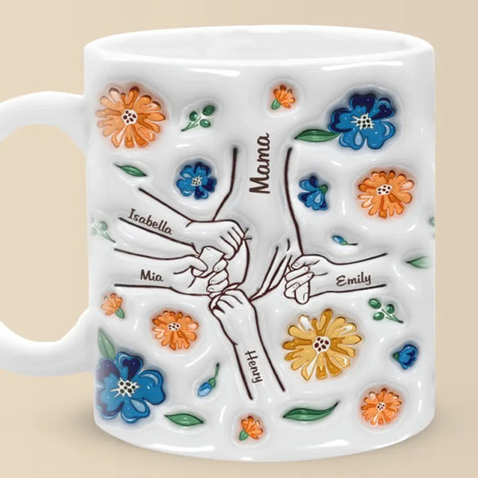 Mug Famille personnalisé 3D